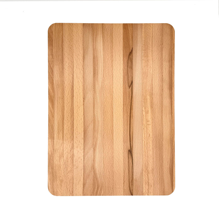 Snijplank met handvaten beuken 38x28 cm