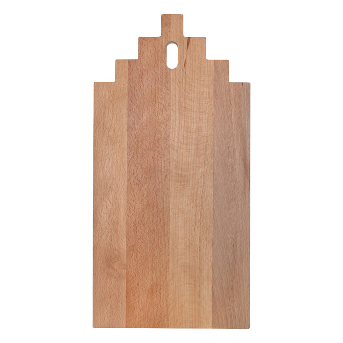 Plank stepped gable house beech 40x20 cm (1.5cm thick)
