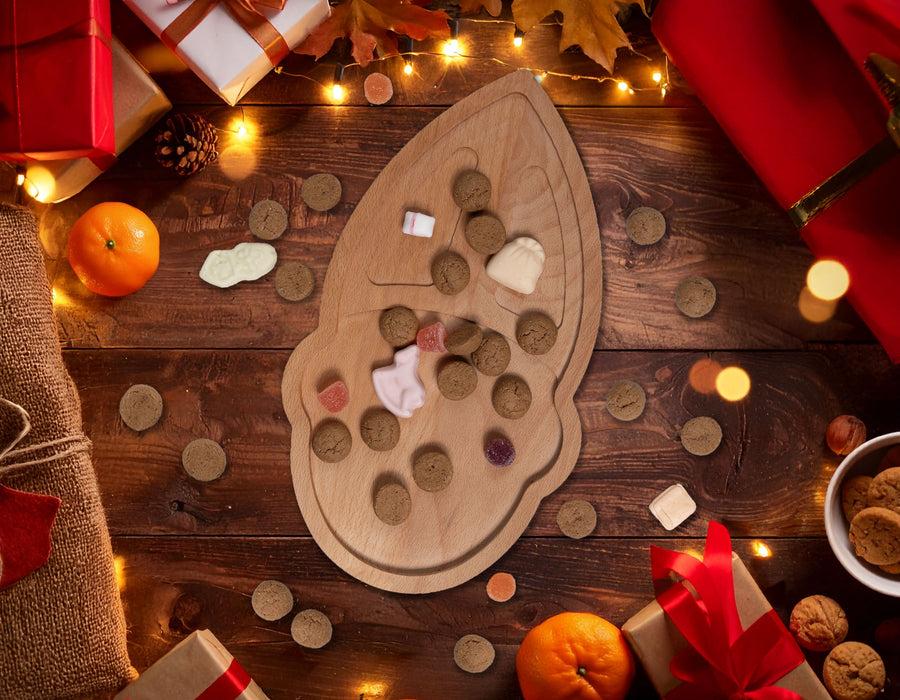 Plank Sinterklaas beuken 30x17 cm - FSC 100%