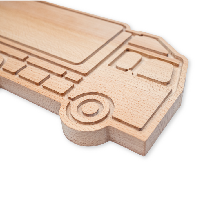 Plank vrachtwagen beuken 38x16,5 cm - FSC 100%