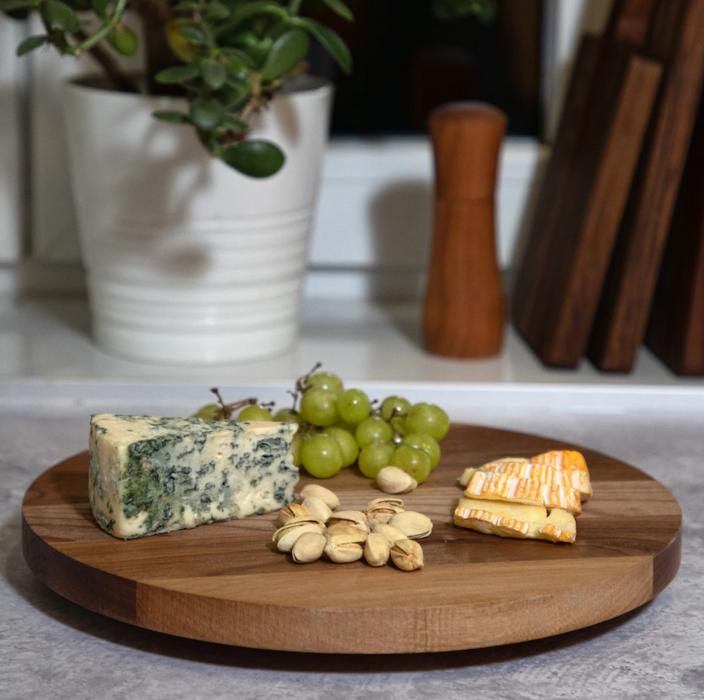 Ronddraaiplank walnoot ⌀ 30 cm - FSC 100%