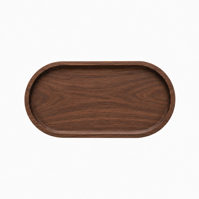 Tablett Walnuss 22x12 cm - FSC 100%