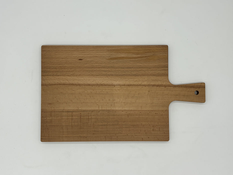 Plank met handvat beuken 36x21 cm