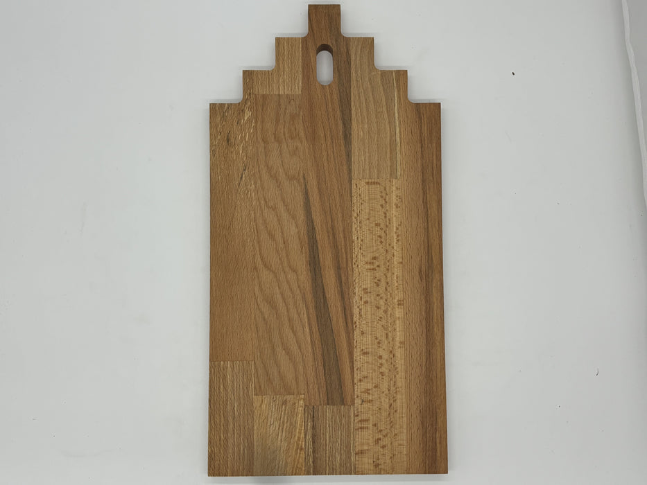Plank stepped gable house beech 40x20 cm (1.8cm thick)
