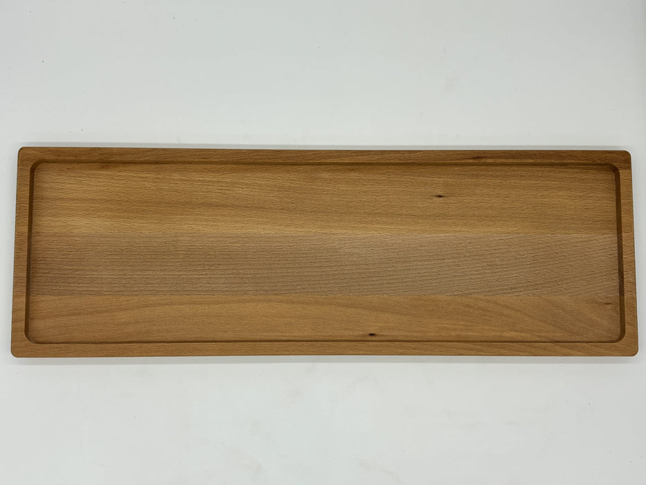Plank met randen beuken 48x16 cm