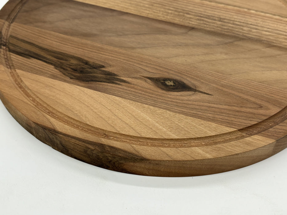 Round plank walnut 30x2