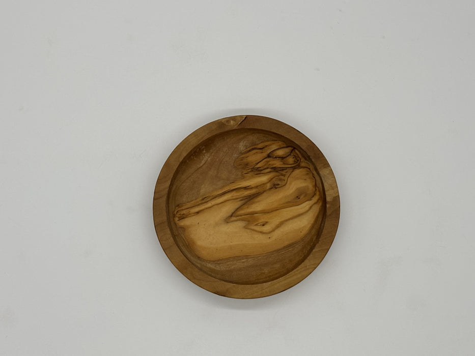 Tray olive wood 12 cm