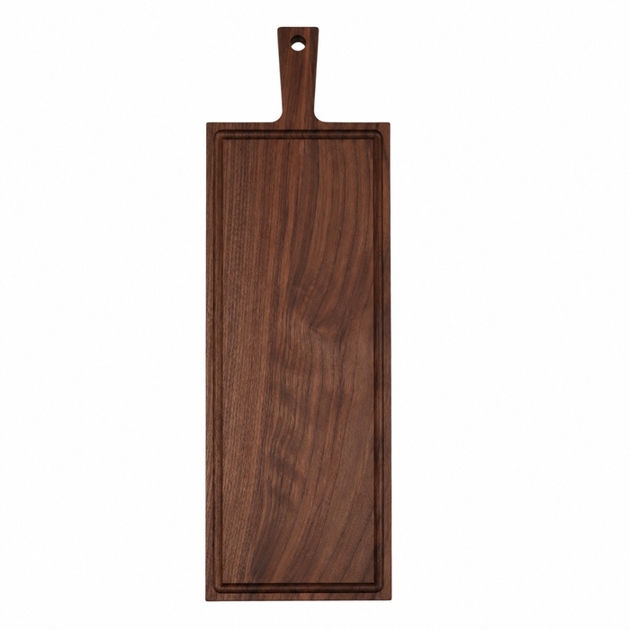 Brett mit Griff Walnuss 59x19 cm - FSC 100%