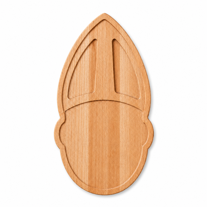 Sinterklaas Brett Buche 30x17 cm - FSC 100%