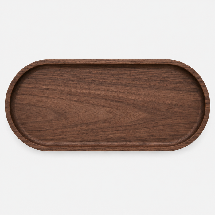 Tablett Walnuss 33x16 cm - FSC 100%
