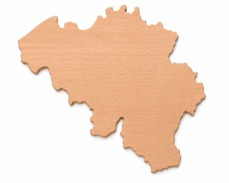 Plank België beuken 35x29 cm - FSC 100%