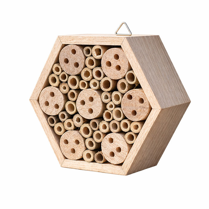 Bienenhotel 16x6x14 cm