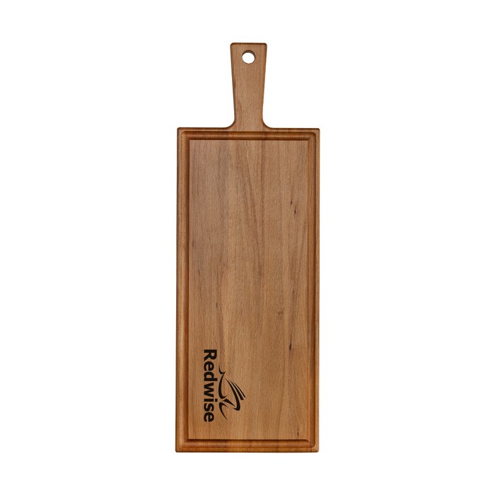 Plank met handvat beuken 48x17 cm