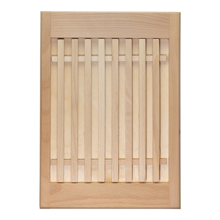 Bread board with removable beech grid 35x25 cm