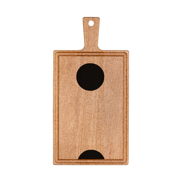 Brett mit Griff Buche 33x16 cm