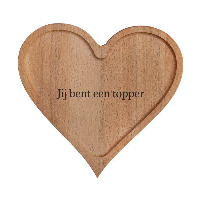 Buchenholzplatte 26x27 cm