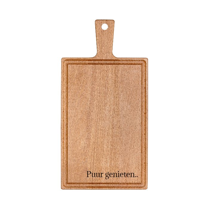 Brett mit Griff Buche 33x16 cm