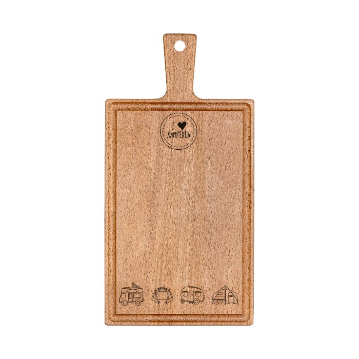 Brett mit Griff Buche 33x16 cm