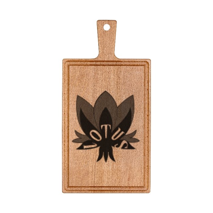 Brett mit Griff Buche 33x16 cm