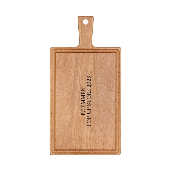 Brett mit Griff Buche 33x16 cm