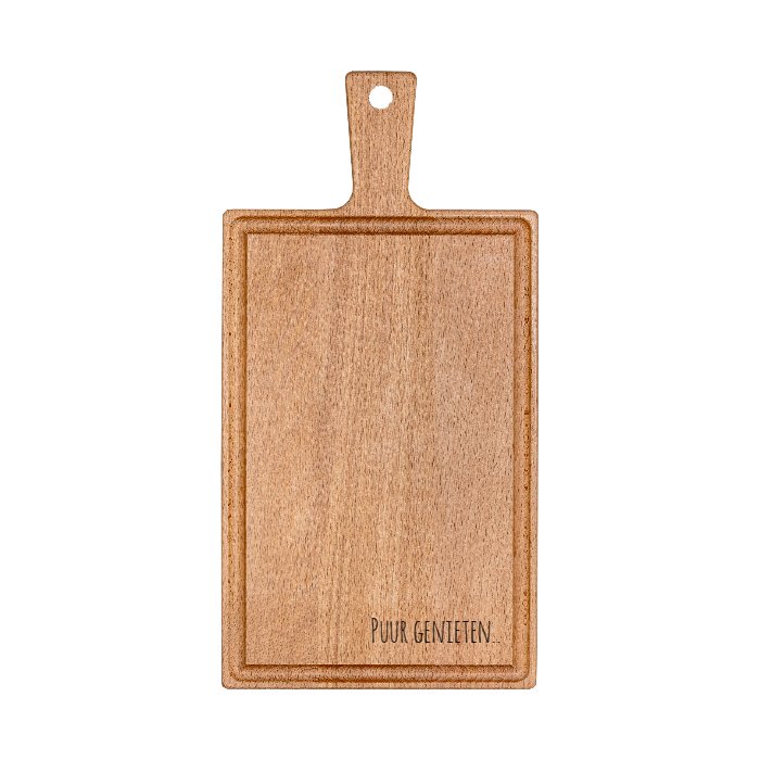 Brett mit Griff Buche 33x16 cm