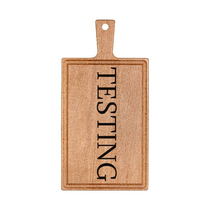 Brett mit Griff Buche 33x16 cm