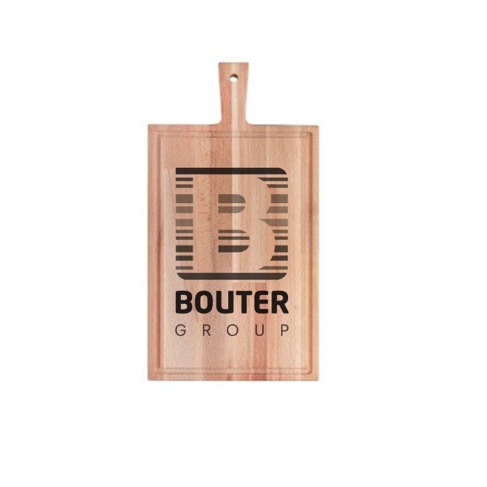 Brett mit Griff Buche 37x19 cm
