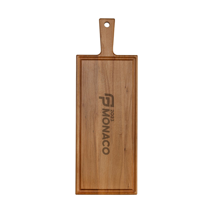 Plank met handvat beuken 48x17 cm
