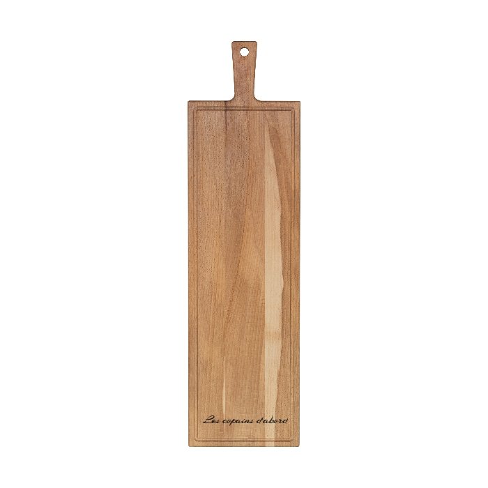 Plank met handvat beuken 69x19 cm