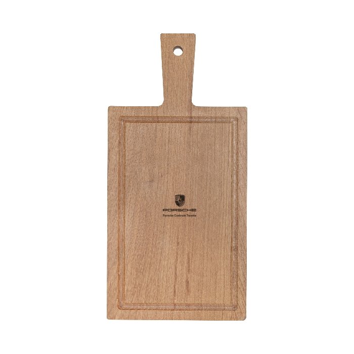 Plank met handvat massief eiken 33x16 cm