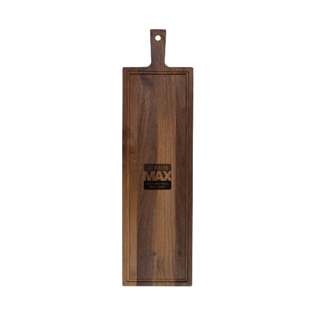 Board with handle walnut 69x19 cm