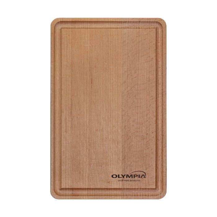 Brett mit Saftnute Buche 25x16 cm