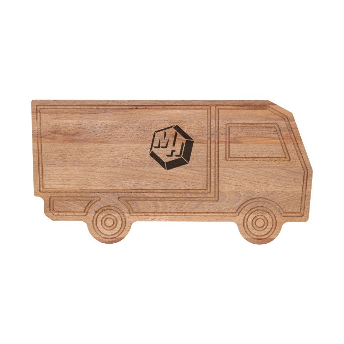 Platte Lkw Buche 40x20 cm